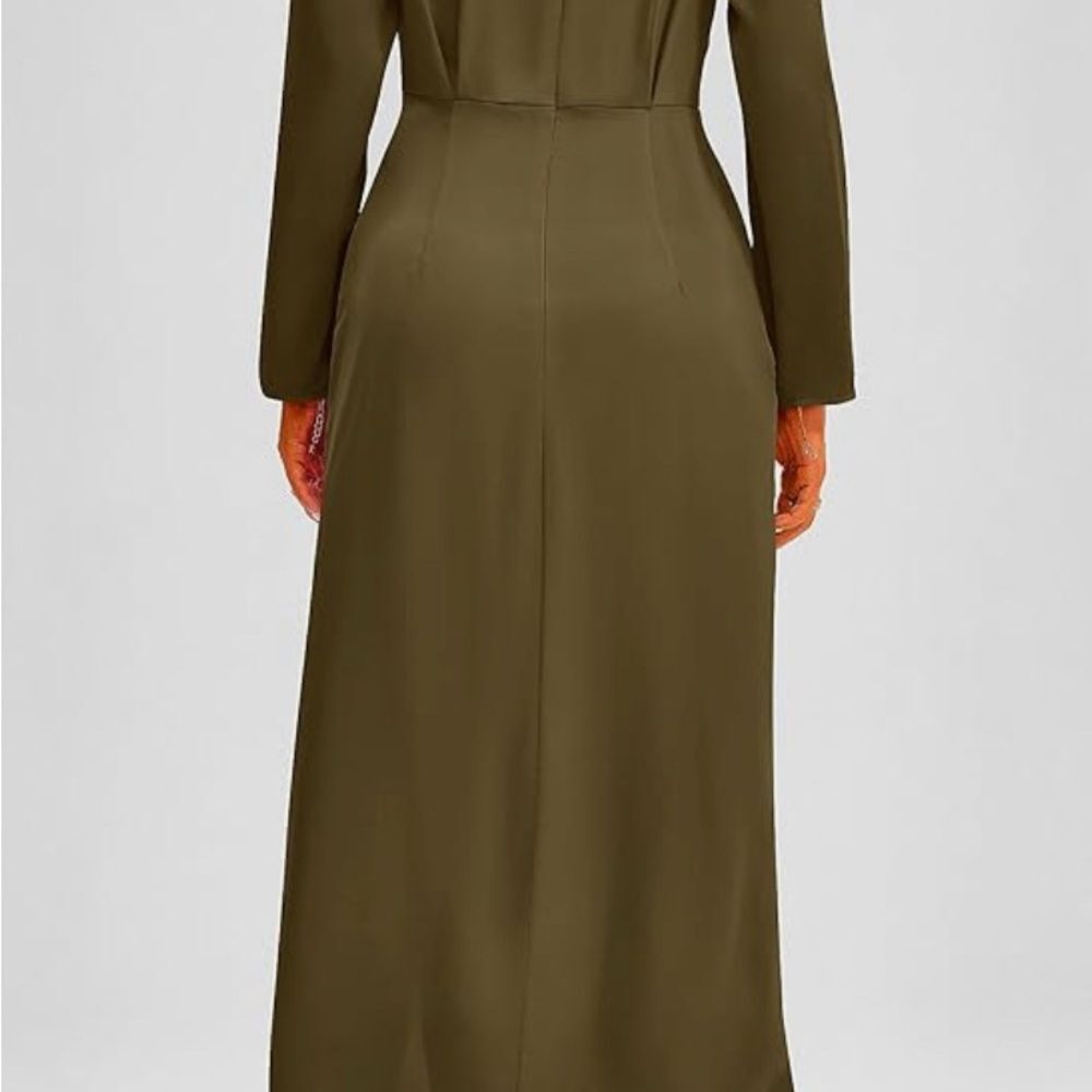 Prettygarden womens xl tiktok viral fall collection Elegant Long Sleeve Dress - Picture 5 of 16